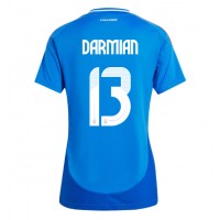 Italia Matteo Darmian #13 Fotballklær Hjemmedrakt Dame EM 2024 Kortermet